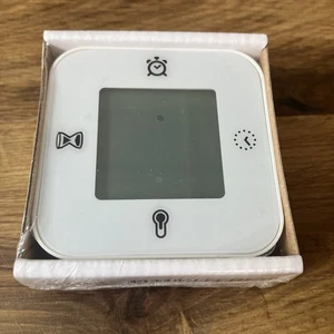 Neu IKEA KLOCKIS Uhr Thermometer Wecker Timer weiß 7x7 cm Lottorp versiegelt - Bild 1 von 7