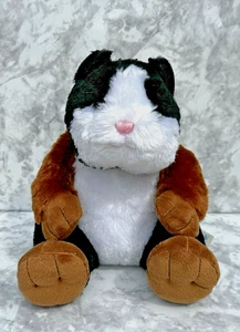 Build A Bear BAB - 10.5" Conejillo de Indias Sentado Blanco/Marrón/Negro STL Zoo Exclusivo - Imagen 1 de 22