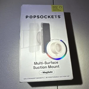 Popsockets Multi Suffice Suction Mount MagSafe Metallic Horchata - Picture 1 of 3