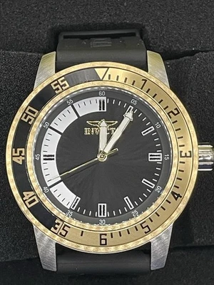 Invicta Men's Specialty Black and Gold 45mm Stainless Steel Watch - Image 1 of 4
