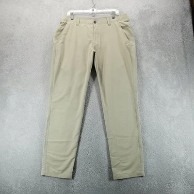 Under Armour Pants Mens 36x32 Beige Drive Golf Chino Stretch Performance - Image 1 of 4