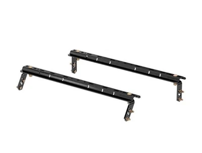 Curt Universal 5th Wheel Base Rails, 25K (4-Bolt Mount, Gloss Black) Foto 1 de 4