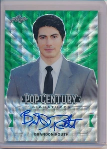 2019 LEAF POP CENTURY SIGNATURES BRANDON ROUTH AUTO 2/5 BA-BR2 - Picture 1 of 2