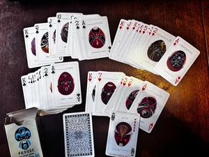 Antique FAIRY BRAND HONG KONG PLAYING CARDS COMPLETE WITH BOX - Picture 1 of 1