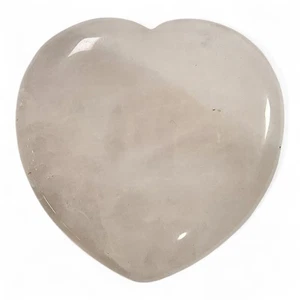 Rosenquarz Kristall poliert glatt Herz Madagaskar 33,7 Gramm - Bild 1 von 2