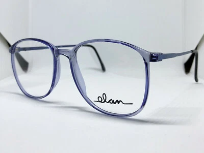 True Vintage Belle-Qualite Clear Blue Lavender Elan Eyeglass / Sunglasses Frames - Image 1 of 4