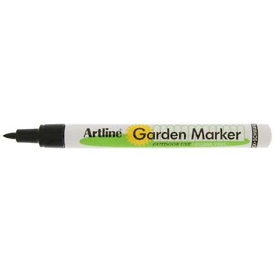 Artline EK780 Garden Marker Pen Water Resistant UV Proof Pots Glass Wood Plastic
