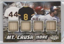 2021 Leaf Lumber Mt Crushmore Relics Gold 1/1 Willie McCovey Stargell HOF e6e