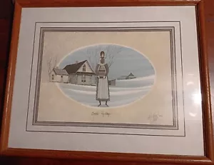 P. Buckley Moss Gothic Heritage signed print 214/1000 - Picture 1 of 3