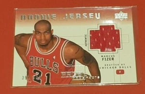Camiseta deportiva de novato 2000 Upper Deck Marcus Fizer #ed/999 - Chicago Bulls - Imagen 1 de 1