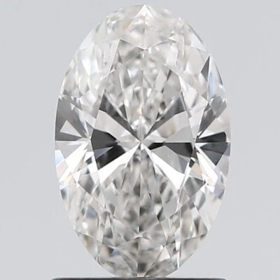 1.08 Carat OVAL Cut CVD Lab Created Diamond  F Color, VS1 for RING and Jewelry - Image 1 of 4