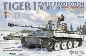 Takom 1/48 Scale Tiger I Early Production full interior w/ Wittmann figure - Picture 1 of 1