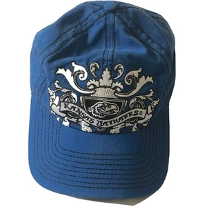 Sombrero Kansas Jayhawks NCAA por Signatures azul ajustable con correa - Imagen 1 de 8