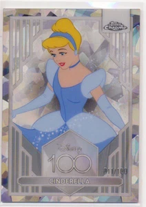2023 Topps Disney Cromo 100 Años Diamante Onda Paralelo 45 Cenicienta 011/100 - Imagen 1 de 1