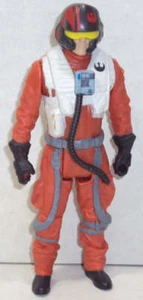Star Wars El Despertar de la Fuerza 3,75" Figura Poe Dameron 2015 Incompleta - Imagen 1 de 2