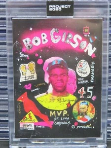 Topps Project 2020 Bob Gibson 1959 Topps Gregory Siff 108 rookie card - Bild 1 von 1