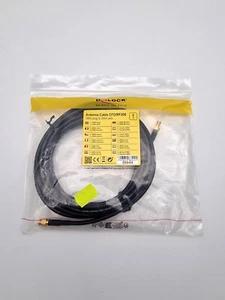 Delock Antennenkabel SMA Stecker   SMA Buchse CFD/RF200 5 m 88444 - Bild 1 von 1