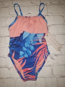 NWT Peyton & Parker Baby Girl Under The Sea One-Piece Swimsuit 3-6mo, 18mo - Picture 1 of 2