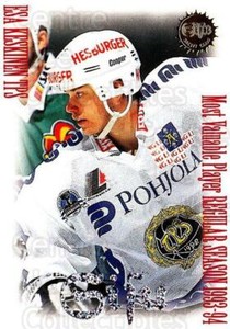 1994-95 Finnish SISU Most Valuable Player #7 Esa Keskinen