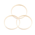  10 pièces accessoires de capteur de rêves anneaux de cerceau floral suspendus macramé en vrac