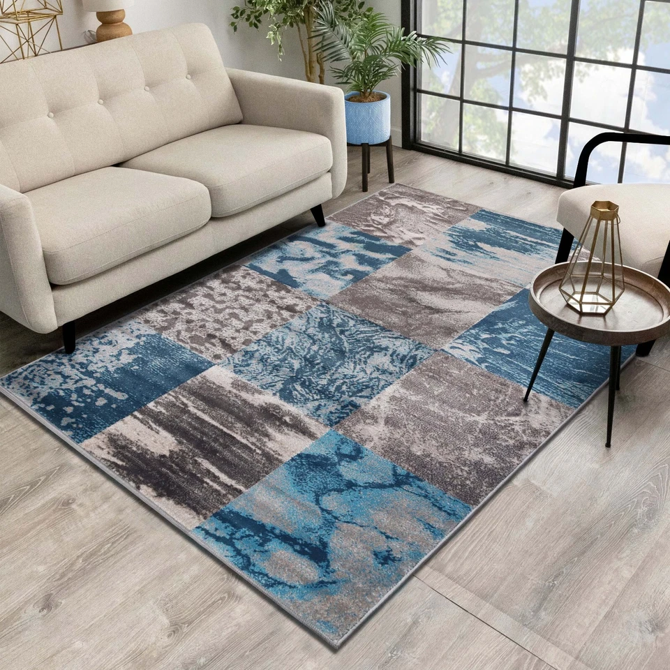 Brentwood Patchwork Floral Bedroom Living Room Large Indoor Area Rugs Or Runner - Image 1 of 1