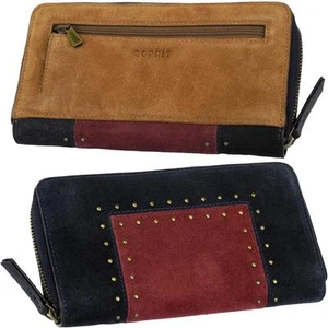 ESPRIT Damen Geldbörse Portemonnaie Brieftasche Geldbeutel Geldtasche III-colors - Picture 1 of 7