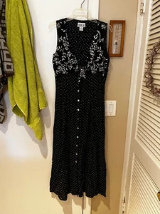Robbie Bee - Damen Maxikleid - Knopfleiste vorne - gebraucht - Größe 12 - Bild 1 von 5