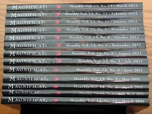 Magnificat Vol. 12 #3, Vol. 13# 1-9, 11-13 Tägliche Messe Einsicht Meditation Heilige - Bild 1 von 10