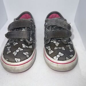 Vans Shoes Bows Size 6.5 Toddler Off The Wall Vans Bow Print Shoes Size 6.5