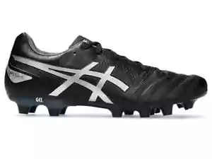 ASICS Soccer Football Shoes DS LIGHT PRO 1103A095 Black Silver US4(22.5cm) - Picture 1 of 8