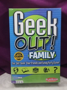 Geek Out Family Game NEW SEALED - Picture 1 of 15