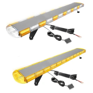 53" 260 LED Light Bar Emergency Beacon Strobe Light Warn Tow Truck Response - Picture 1 of 12
