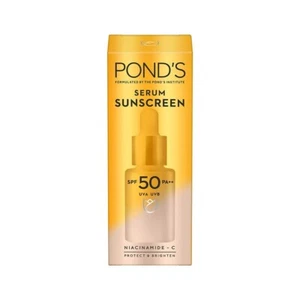 Ponds Serum Sunscreen SPF 50 PA++ non-sticky brighter even tone glow 14ml - Foto 1 di 3