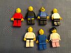 Lego Plain Minifigure Lot of  7--NO Accessories