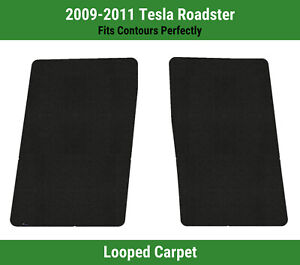 Lloyd Classic Loop Front Row Carpet Mats for 2009-2011 Tesla Roadster 