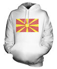 Macedonia Scribble Flag Unisex Hoodie Top Gift Makedonija Macedonian