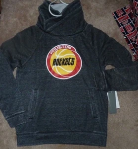 NEW NBA Houston Rockets Spiral Sweatshirt Top Women Ladies M Medium NWT ED87 - Picture 1 of 1