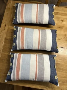 x3 Striped Design Scatter Cushions and Covers - Picture 1 of 1