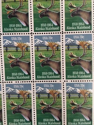 Scott # 2066, 20 cent Alaska Statehood 25th Anniv. - Image 1 of 2