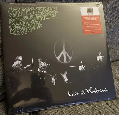 Creedence Clearwater Revival - Live At Woodstock - 2019 Press Vinyl LP NEW - Image 1 of 4