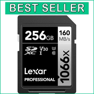 Wytrzymała karta pamięci SDXC 256 GB - prędkość odczytu 160 MB/s dla wysokiej jakości zdjęć - Zdjęcie 1 z 9