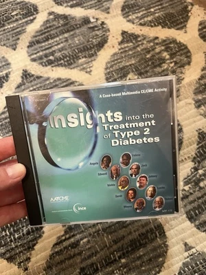 2003 ince Insights into the Treatment of Type 2 Diabetes Version 2 CD-ROM CE/CME - Image 1 of 4