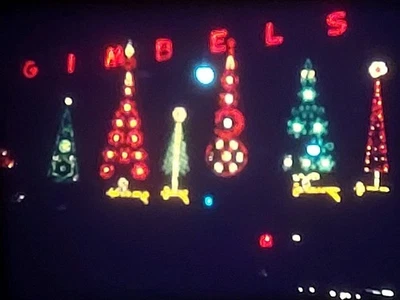 Película Super8 de colección principios de los años 70 Navidad en la ciudad de Nueva York recuerdos de nostalgia  Foto 1 de 4