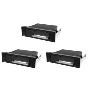 3X Universal Hot Swap Mobile Rack for 2.5 Inch or 3.5 Inch SSD/HDD,3897 - Photo 1/6
