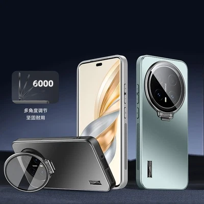 For Huawei Honor X70 Magic 8 7 Pro Flip Cover Clear Camera Lens Stand Back Case - Image 1 of 4