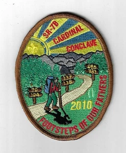 2010 OA Conclave SR-7B Cardinal Footsteps Of Our Fathers BROWN Bdr - Picture 1 of 1
