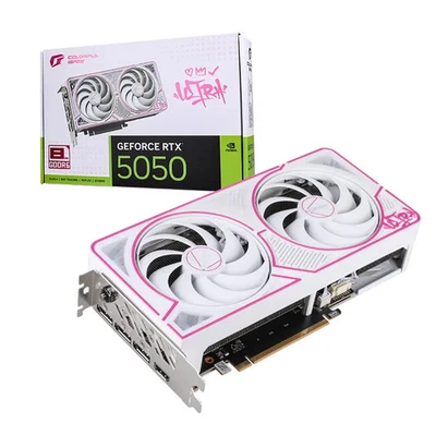 Colorful iGame GeForce RTX 5050 Ultra W DUO OC 8GB GDDR6 128 BIT Graphics Card - Image 1 of 4