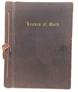Vintage 1948 "Leaves Of Gold" Revised Edition Edited By Clyde Francis Lytle - Picture 1 of 6