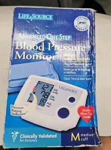 Monitor de presión arterial LifeSource Advanced de un paso nuevo UA-767PVLA manguito mediano - Imagen 1 de 2