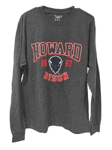 Champion Howard Bison NCAA Langarm T-Shirt, grau, Größe M - Bild 1 von 6